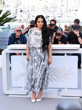 Cannes, 78th Cannes Film Festival 2025 - day 5 - Photocall of the film La Petite Derniere Cannes, 78th Cannes Film Festival 2025 - day 5 - Photocall of the film La Petite Derniere . In the photo Nadia Melliti, Cannes France  Copyright: xIPA ABACAx
