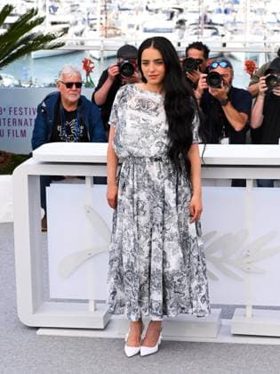 Cannes, 78th Cannes Film Festival 2025 - day 5 - Photocall of the film La Petite Derniere Cannes, 78th Cannes Film Festival 2025 - day 5 - Photocall of the film La Petite Derniere . In the photo Nadia Melliti, Cannes France  Copyright: xIPA ABACAx