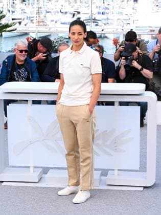 Cannes, 78th Cannes Film Festival 2025 - day 5 - Photocall of the film La Petite Derniere Cannes, 78th Cannes Film Festival 2025 - day 5 - Photocall of the film La Petite Derniere . In the photo Hafsia Herzi Cannes France  Copyright: xIPA ABACAx