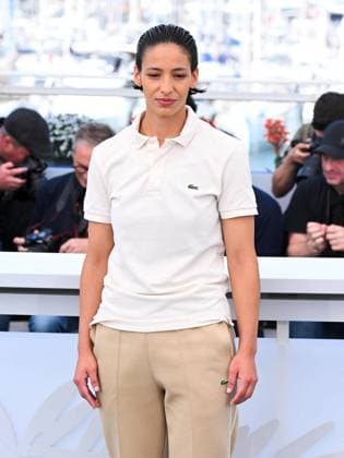 Cannes, 78th Cannes Film Festival 2025 - day 5 - Photocall of the film La Petite Derniere Cannes, 78th Cannes Film Festival 2025 - day 5 - Photocall of the film La Petite Derniere . In the photo Hafsia Herzi Cannes France  Copyright: xIPA ABACAx