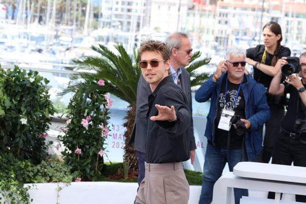 Cannes - Eddington Photocall Austin Butler posing at the photocall for Eddington (Competition) in Cannes, France on May 17, 2025, as part of the Cannes Film Festival. Photo by Jerome Domine ABACAPRESS.COM Cannes France  Copyright: xDominexJerome ABACAx