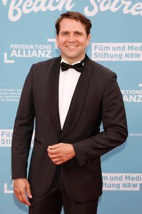 Pierre Kiwitt at the reception hosted by the state government of North Rhine-Westphalia, the Film und Medienstiftung NRW and the Production Alliance on the occasion of the 78th Cannes International Film Festival at the Vilebrequin La Plage Ondine Restaurant Beach Club Cannes, 16 05 2025 Foto:xK.xKriegerx xFuturexImagex nrw_5535