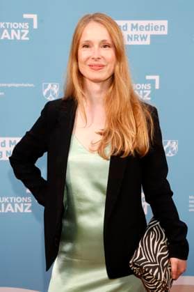 Odine Johne at the reception hosted by the state government of North Rhine-Westphalia, the Film und Medienstiftung NRW and the Production Alliance on the occasion of the 78th Cannes International Film Festival at the Vilebrequin La Plage Ondine Restaurant Beach Club Cannes, 16 05 2025 Foto:xK.xKriegerx xFuturexImagex nrw_5542