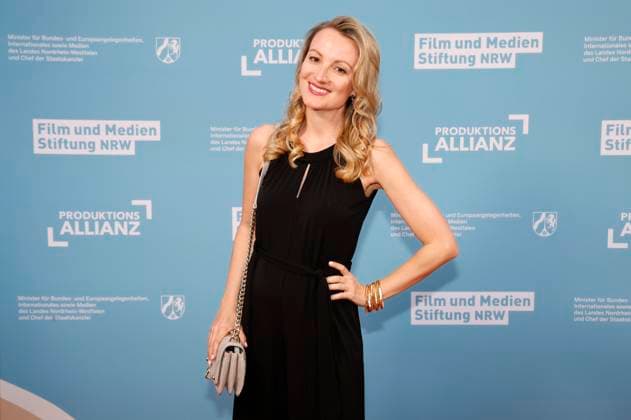 Vanessa Eichholz at the reception of the state government of North Rhine-Westphalia, the Film und Medienstiftung NRW and the Production Alliance on the occasion of the 78th Cannes International Film Festival at the Vilebrequin La Plage Ondine Restaurant Beach Club Cannes, 16 05 2025 Foto:xK.xKriegerx xFuturexImagex nrw_5549