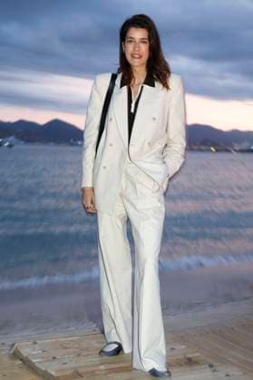 Marie Nasemann at the reception hosted by the state government of North Rhine-Westphalia, the Film und Medienstiftung NRW and the Production Alliance on the occasion of the 78th Cannes International Film Festival at the Vilebrequin La Plage Ondine Restaurant Beach Club Cannes, 16 05 2025 Foto:xK.xKriegerx xFuturexImagex nrw_5562