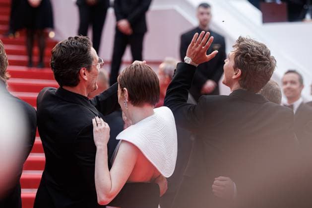 Festival de Cannes Eddington Premiere Pedro Pascal, Emma Stone and Austin Butler at the premiere of Eddington during the 78 Cannes Film Festival at the Palais de Festival on 16 05 2025 Copyright: xEventpressxKochanx