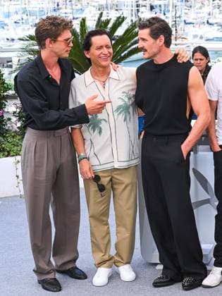 Cannes, 78th Cannes Film Festival 2025 - day 5 - photocall of the film Eddington - In the photo: Austin Butler, Clifton Collins Jr., Pedro Pascal  Copyright: xAlbertoxTerenghix xipa-agency.netx xPoolxPhotoxEventsx05x IPA_Agency_IPA57815850