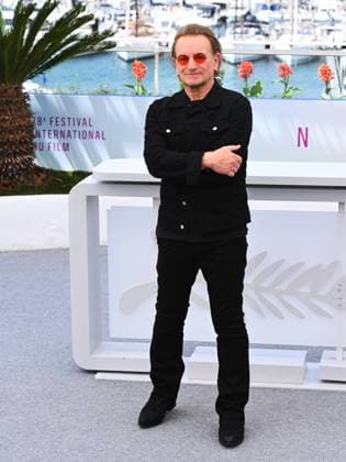 Cannes, 78th Cannes Film Festival 2025 - day 5 - Photocall of the film Bono: Stories of Surrender Cannes, 78th Cannes Film Festival 2025 - day 5 - Photocall of the film Bono: Stories of Surrender . In the photo Bono Vox Cannes France  Copyright: xIPA ABACAx