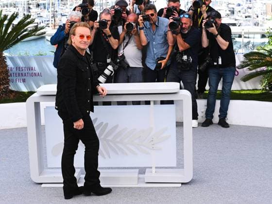 Cannes, 78th Cannes Film Festival 2025 - day 5 - Photocall of the film Bono: Stories of Surrender Cannes, 78th Cannes Film Festival 2025 - day 5 - Photocall of the film Bono: Stories of Surrender . In the photo Bono Vox Cannes France  Copyright: xIPA ABACAx