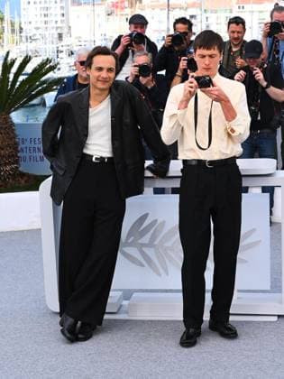 Cannes, 78th Cannes Film Festival 2025 - day 5 - Photocall of the film Urchin Cannes, 78th Cannes Film Festival 2025 - day 5 - Photocall of the film Urchin . In the photo Frank Dillane, Harris Dickinson Cannes France  Copyright: xIPA ABACAx