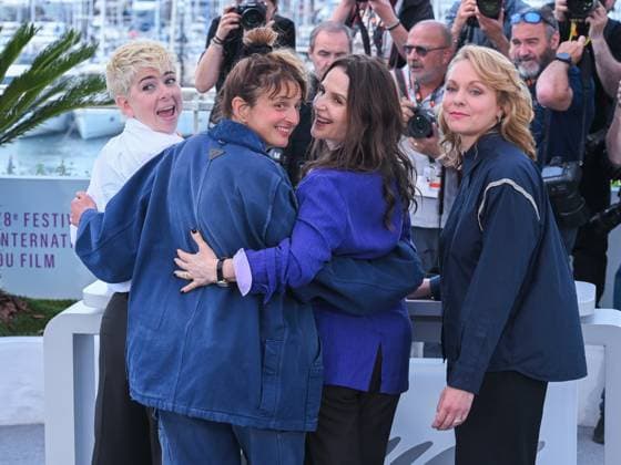 Cannes, 78th Cannes Film Festival 2025 - day 5 - jury photocall - Pictured: President of the Un Certain Regard Jury Molly Manning Walker, President of the Camera d Or Jury Alice Rohrwacher, President of the Jury Juliette Binoche and President of the Short Film Jury Maren Ade.  Copyright: xAlbertoxTerenghix xipa-agency.netx xPoolxPhotoxEventsx05x IPA_Agency_IPA57818438