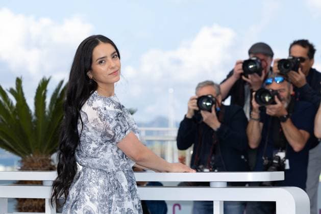 Cannes - La Petite Derniere Photocall Hafsia Herzi pose during the La Petite Derniére photocall at the 78th annual Cannes Film Festival at Palais des Festivals on May 17, 2025 in Cannes, France. Photo by Shootpix ABACAPRESS COM Cannes France  Copyright: xShootpix ABACAx