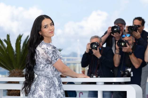Cannes - La Petite Derniere Photocall Hafsia Herzi pose during the La Petite Derniére photocall at the 78th annual Cannes Film Festival at Palais des Festivals on May 17, 2025 in Cannes, France. Photo by Shootpix ABACAPRESS COM Cannes France  Copyright: xShootpix ABACAx
