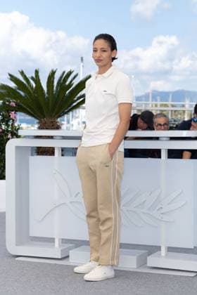 Cannes - La Petite Derniere Photocall Nadia Melliti pose during the La Petite Derniére photocall at the 78th annual Cannes Film Festival at Palais des Festivals on May 17, 2025 in Cannes, France. Photo by Shootpix ABACAPRESS COM Cannes France  Copyright: xShootpix ABACAx
