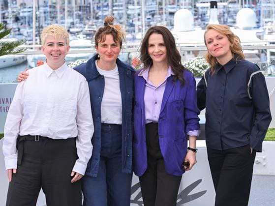 Cannes, 78th Cannes Film Festival 2025 - day 5 - jury photocall - Pictured: President of the Un Certain Regard Jury Molly Manning Walker, President of the Camera d Or Jury Alice Rohrwacher, President of the Jury Juliette Binoche and President of the Short Film Jury Maren Ade.  Copyright: xAlbertoxTerenghix xipa-agency.netx xPoolxPhotoxEventsx05x IPA_Agency_IPA57818420