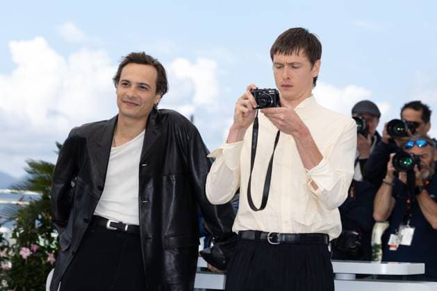 Urchin Photocall - The 78th Annual Cannes Film Festival Franck Dillane and Harris Dickinson pose during the Urchin photocall at the 78th annual Cannes Film Festival at Palais des Festivals on May 17, 2025 in Cannes, France., Credit:Olivier Huitel Avalon France, Cannes  Copyright: xOlivierxHuitelx xAvalonx 1000201314