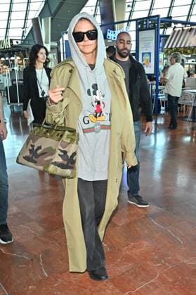 Cannes Heidi Klum At Nice Airport JR Heidi Klum arriving at Nice airport ahead 78th Cannes Film Festival in Nice, France on May, 17, 2025. Photo by Julien Reynaud APS-Medias ABACAPRESS.COM Nice France  Copyright: xReynaudxJulien APS-Medias ABACAx