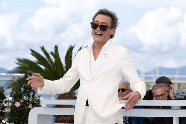 Sons Of The Neon Night Photocall - The 78th Annual Cannes Film Festival Tony Lung Ka Fai poses during the Sons of the Neon Night photocall at the 78th annual Cannes Film Festival at Palais des Festivals on May 17, 2025 in Cannes, France, Credit:Olivier Huitel Avalon France, Cannes  Copyright: xOlivierxHuitelx xAvalonx 1000202473