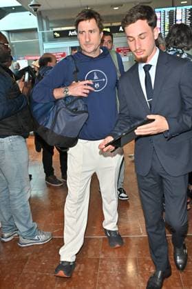 Cannes Luke Wilson At Nice Airport JR Luke Wilson arriving at Nice airport ahead 78th Cannes Film Festival in Nice, France on May, 17, 2025. Photo by Julien Reynaud APS-Medias ABACAPRESS.COM Nice France  Copyright: xReynaudxJulien APS-Medias ABACAx