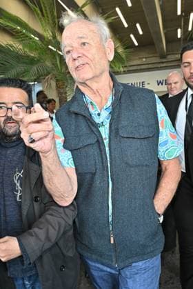 Cannes Bill Murray At Nice Airport JR Bill Murray arriving at Nice airport ahead 78th Cannes Film Festival in Nice, France on May, 17, 2025. Photo by Julien Reynaud APS-Medias ABACAPRESS.COM Nice France  Copyright: xReynaudxJulien APS-Medias ABACAx