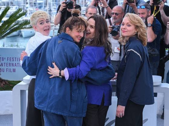 Cannes, 78th Cannes Film Festival 2025 - day 5 - jury photocall - Cannes, 78th Cannes Film Festival 2025 - day 5 - jury photocall - Pictured: President of the Un Certain Regard Jury Molly Manning Walker, President of the Camera d Or Jury Alice Rohrwacher, President of the Jury Juliette Binoche and President of the Short Film Jury Maren Ade. cannes France  Copyright: xIPA ABACAx