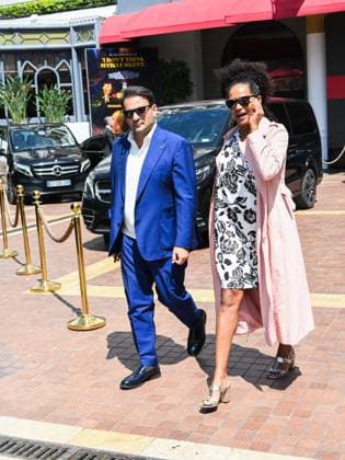 Cannes, 78th Cannes Film Festival 2025 - day 5 - hotel arrivals - Denny Mendez Gimmi Cangiano  Copyright: xSimonexComix xipa-agency.netx xPoolxPhotoxEventsx05x IPA_Agency_IPA57819382