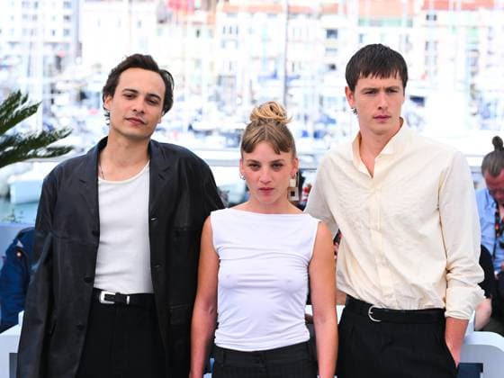 Cannes, France, Cannes: Cannes, 78th Cannes Film Festival 2025 - day 5 - Photocall of the film Urchin. In the photo Frank Dillane, Harris Dickinson, Megan Northam Cannes Cannes  - ZUMAp169 20250517_zea_p169_236 Copyright: xAlbertoxTerenghix