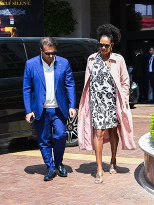 Cannes, 78th Cannes Film Festival 2025 - day 5 - hotel arrivals - Denny Mendez Gimmi Cangiano  Copyright: xSimonexComix xipa-agency.netx xPoolxPhotoxEventsx05x IPA_Agency_IPA57819361