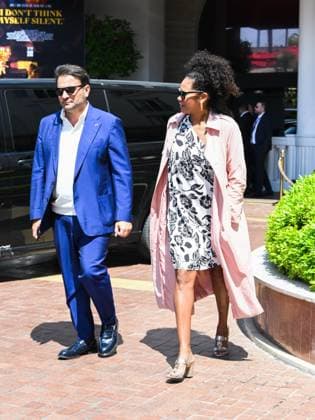 Cannes, 78th Cannes Film Festival 2025 - day 5 - hotel arrivals - Denny Mendez Gimmi Cangiano  Copyright: xSimonexComix xipa-agency.netx xPoolxPhotoxEventsx05x IPA_Agency_IPA57819365