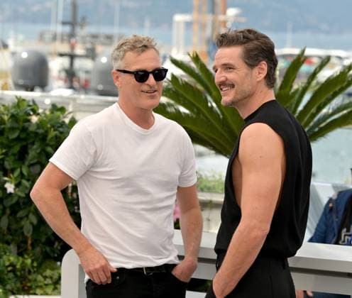 Eddington Photocall at 78th Festival de Cannes - Cannes, France CANNES, FRANCE. May 17, 2025: Joaquin Phoenix & Pedro Pascal at the photocall for Eddington at the 78th Festival de Cannes. Picture: Paul Smith Featureflash Cannes France  Copyright: xPaulxSmithx xFeatureflashx