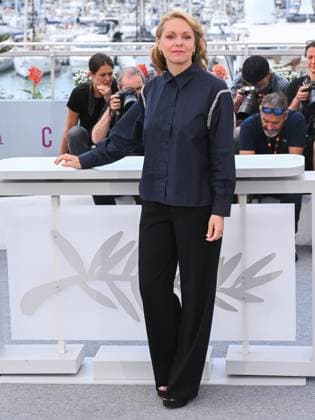 Cannes, France: Cannes, 78th Cannes Film Festival 2025 - day 5 - jury photocall - Pictured: President of the Short Film Jury Maren Ade. Cannes France  - ZUMAp169 20250517_zea_p169_341 Copyright: xAlbertoxTerenghix