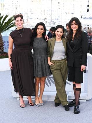 Cannes, 78th Cannes Film Festival 2025 - day 5 - Photocall of the film La Ola (La Vague The Wave) Cannes, 78th Cannes Film Festival 2025 - day 5 - Photocall of the film La Ola (La Vague The Wave) . In the photo Avril Aurora, Lelio, Daniela López and Paulina Cortés Cannes France  Copyright: xIPA ABACAx