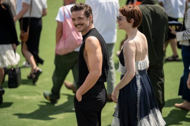 Eddington Press Conference - The 78th Annual Cannes Film Festival Pedro Pascal and Emma Stone pose during the Eddington photocall at the 78th annual Cannes Film Festival at Palais des Festivals in Cannes, France, on May 17, 2025. Cannes France  Copyright: xLucaxCarlinox originalFilename: carlino-notitle250517_npE0X.jpg