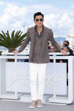 Cannes - Sons Of The Neon Night Photocall Louis Koo poses during the Sons of the Neon Night photocall at the 78th annual Cannes Film Festival at Palais des Festivals on May 17, 2025 in Cannes, France. . Photo by Shootpix ABACAPRESS.COM Cannes France  Copyright: xShootpix ABACAx
