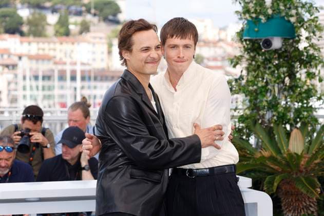 Frank Dillane and Harris Dickinson at the photocall for the movie Urchin at the Festival de Cannes 2025 78 Cannes International Film Festival at the Palais des Festivals Cannes, 17 05 2025 Foto:xD.xBedrosianx xFuturexImagex urchin_5527