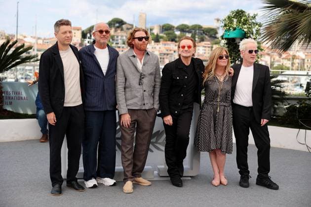 78eme Festival International du Film de Cannes Photocall du film Bono stories of surrender 78th International Cannes Film Festival Photocall with cast of Bono stories of surrender movie 444468 2025 05 17 Cannes France Hewson, Paul Bono U2 Jarvi, Lasse Kamen, Jon Messerschmidt, Erik Gardner, Dede Lee, Jacknife  Copyright: xIvankaxVoisinx xStarfacex STAR_444468_001