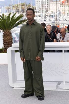 Eddington photocall Micheal Ward poses during the Eddington photocall at the 78th annual Cannes Film Festival at Palais des Festivals on May 17, 2025 in Cannes, France. 5 in Cannes, France.  Copyright: x Chassery+Courdjix