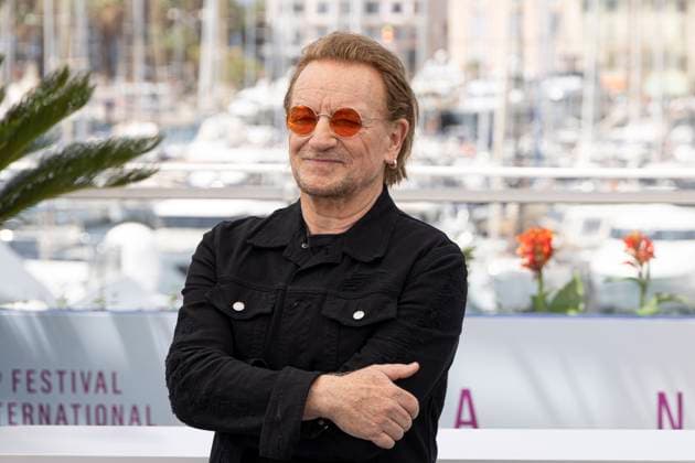 Bono: Stories Of Surrender Bono poses during the Bono: Stories Of Surrender photocall at the 78th annual Cannes Film Festival at Palais des Festivals on May 17, 2025 in Cannes, France.  Copyright: x Chassery+Courdjix
