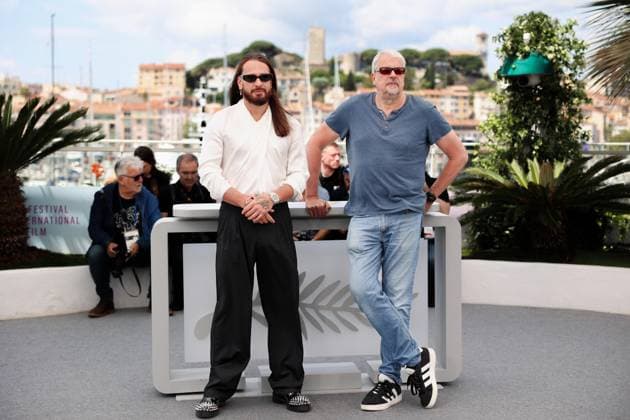 78eme Festival International du Film de Cannes Photocall du film Marcel et Monsieur Pagnol 78th International Cannes Film Festival Photocall with cast of Marcel et Monsieur Pagnol movie 444469 2025 05 17 Cannes France Schwarzer, Julie SCH Chomet, Sylvain  Copyright: xIvankaxVoisinx xStarfacex STAR_444469_006