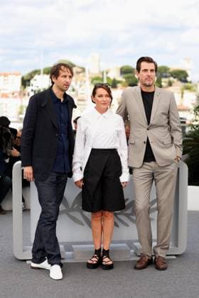 78eme Festival International du Film de Cannes Photocall du film Linconnu de la grande arche 78th International Cannes Film Festival Photocall with cast of Linconnu de la grande arche movie 444473 2025 05 17 Cannes France Demoustier, Stéphane Knudsen, Sidse Babett Bang, Claes  Copyright: xIvankaxVoisinx xStarfacex STAR_444473_002