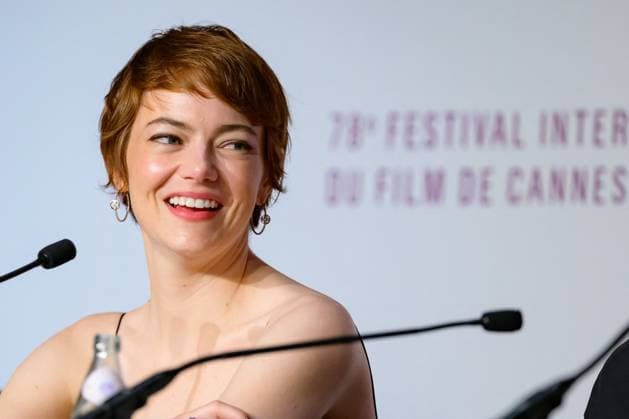 Cannes Eddington Press Conference NG Emma Stone attending the press conference for ‘Eddington’ at Palais Des Festivals in Cannes, France on May 17 2025 as part of the 78th Cannes Film Festival. Photo by Nicolas Genin ABACAPRESS.COM Cannes France  Copyright: xGeninxNicolas ABACAx