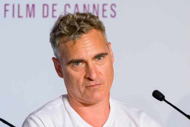 Cannes Eddington Press Conference NG Joaquin Phoenix attending the press conference for ‘Eddington’ at Palais Des Festivals in Cannes, France on May 17 2025 as part of the 78th Cannes Film Festival. Photo by Nicolas Genin ABACAPRESS.COM Cannes France  Copyright: xGeninxNicolas ABACAx