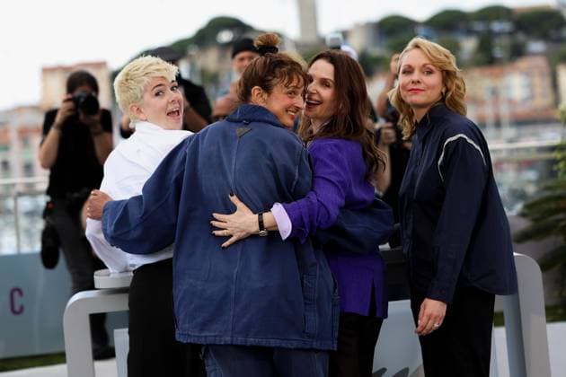 78eme Festival International du Film de Cannes Photocall with the presidents of jury 78th Cannes Film Festival Photocall of the jury 444479 2025 05 17 Cannes France Binoche, Juliette Manning Walker, Molly Rohrwacher, Alice Ade, Maren  Copyright: xIvankaxVoisinx xStarfacex STAR_444479_005