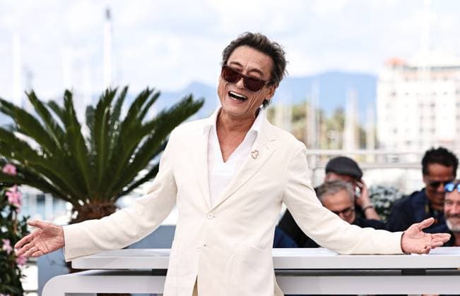 (250517) -- CANNES, May 17, 2025 -- Actor Tony Leung Ka-Fai poses for the photocall of the film Fung Lam Fo Saan (Sons of the Neon Night) at the 78th edition of the Cannes Film Festival in Cannes, southern France, on May 17, 2025. ) FRANCE-CANNES-FILM FESTIVAL- FUNG LAM FO SAAN -PHOTOCALL GaoxJing 