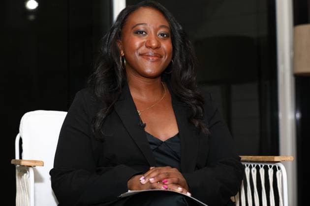 May 17, 2025, Cannes, Cote D azur, France: Variety s ANGELIQUE JACKSON during the Kering Women in Motion Talk with CHARLOTTE GAINSBOURG at the 78th Annual Cannes Film Festival at Palais des Festivals in Cannes, France Cannes France - ZUMAc179 20250517_zep_c179_150 Copyright: xMickaelxChavetx