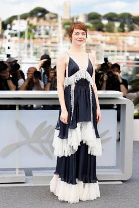 78eme Festival International du Film de Cannes Photocall du film Eddington 78th International Cannes Film Festival Photocall with cast of Eddington movie 444483 2025 05 17 Cannes France Stone, Emma  Copyright: xIvankaxVoisinx xStarfacex STAR_444483_063