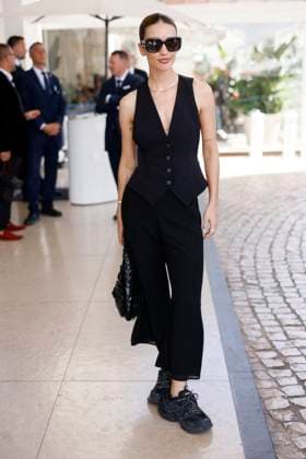 Cannes Maria Pedraza leaves Hotel Martinez MP Maria Pedraza leaves Hotel Martinez ahead the 78th annual Cannes Film Festival on May 17, 2025 in Cannes, France. Photo by Marco Piovanotto ABACAPRESS.COM  Copyright: xPiovanottoxMarco ABACAx