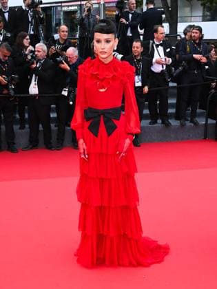 Cannes, 78th Cannes Film Festival 2025 - evening 5 - red carpet of the film NOUVELLE VAGUE - In the photo: Livia Nunez  Copyright: xAlbertoxTerenghix xipa-agency.netx xPoolxPhotoxEventsx05x IPA_Agency_IPA57830510