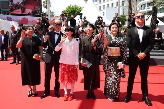 Renoir Red Carpet at the 78th Annual Cannes Film Festival Eiko Mizuno Gray, Lily Franky, Chie Hayakawa, Suzuki Yui, Hikari Ishida and Jason Gray - Renoir Red Carpet at the 78th Annual Cannes Film Festival in Cannes, France on May 17, 2025.  Copyright: x Chassery+Courdjix