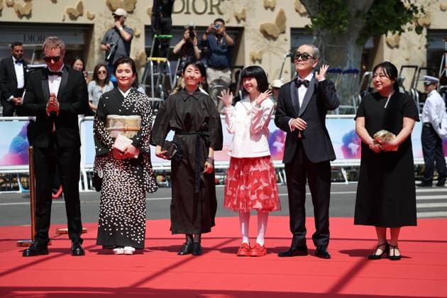 Renoir Red Carpet at the 78th Annual Cannes Film Festival Eiko Mizuno Gray, Lily Franky, Chie Hayakawa, Suzuki Yui, Hikari Ishida and Jason Gray - Renoir Red Carpet at the 78th Annual Cannes Film Festival in Cannes, France on May 17, 2025.  Copyright: x Chassery+Courdjix